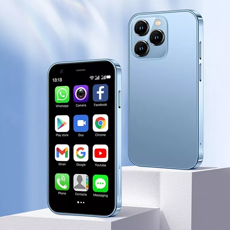 هاتف SOYES XS15 الذكي الصغير، نظام أندرويد 8.1، شاشة 3.0 بوصة، 2 جيجابايت رام، 16 جيجابايت تخزين، ثنائي الشريحة